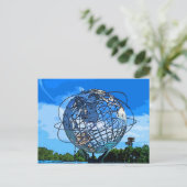 Pop Art Unisphere Briefkaart (Staand voorkant)