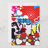 Pop Art Valentijn Bedankkaart (Voorkant)
