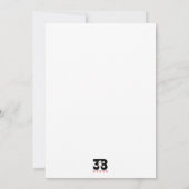 Pop Art Valentijn Bedankkaart (Achterkant)