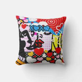 Pop Art Valentijn Kussen