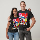 Pop Art Valentijn T-shirt (Unisex)