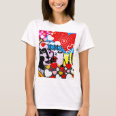 Pop Art Valentijn T-shirt (Voorkant)