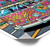 Pop Art Van Poster (Hoek)