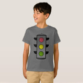 Pop Art Verkeerslicht T-shirt (Voorkant volledig)