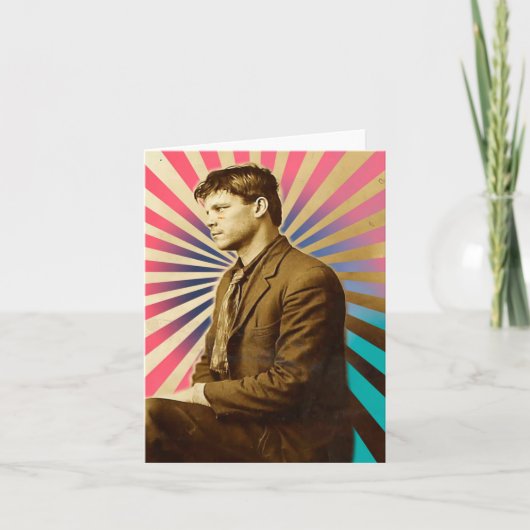 Pop-art Vintage misdaadbeelden Kaart (Voorkant)