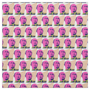 Pop Art Vladimir Poetin Stof