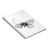 Pop Art Vlinder Notitieboek (Rechterzijde)