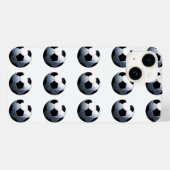 Pop Art Voetballen Case-Mate iPhone Case (Achterkant (horizontaal))