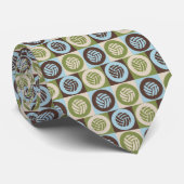 Pop Art Volleyball Stropdas (Opgerold)