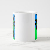 Pop Art Vrijheidsbeeld Grote Koffiekop (Voorkant)