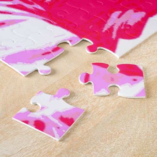 Pop Art Vrijheidsbeeld Legpuzzel (Zijkant)