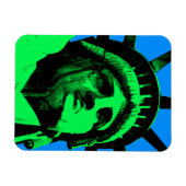 Pop Art Vrijheidsbeeld Magneet (Horizontaal)