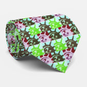 Pop Art Vrijheidsbeeld Stropdas (Opgerold)