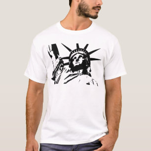 Pop Art Vrijheidsbeeld T-shirt