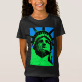 Pop Art Vrijheidsbeeld T-shirt (Voorkant)