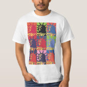 Pop Art Vrijheidsbeeld T-shirt (Voorkant)