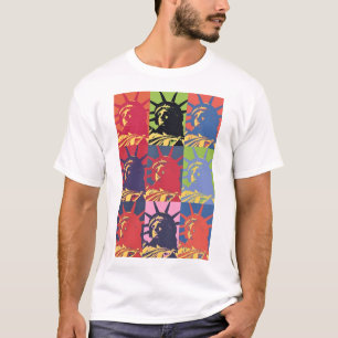 Pop Art Vrijheidsbeeld T-shirt