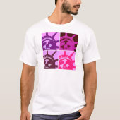 Pop Art Vrijheidsbeeld T-shirt (Voorkant)