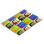 Pop Art vrijheidsstrijder Geronimo Notitieboek (Linkerzijde)