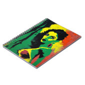 Pop Art Vrouw Notitieboek (Linkerzijde)