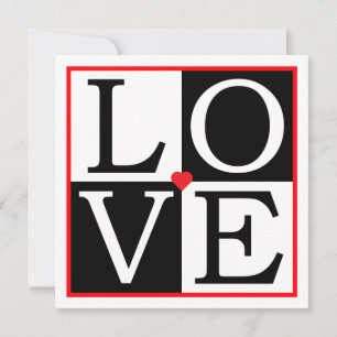 Pop Art Wedding Uitnodiging