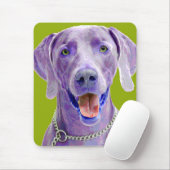 Pop ART Weimaraner Muismat (Met muis)