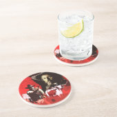 Pop Art Western Onderzetter (Zijkant)