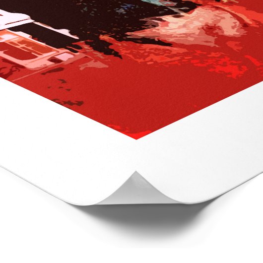 Pop Art Western Retro Poster (Hoek)