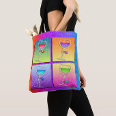 POP ART WIJN TOTE BAG (Dichtbij)