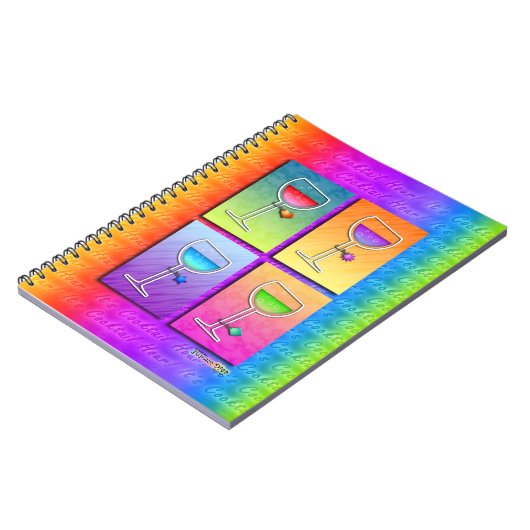 Pop Art WINE NOTEBOOK - JOURNAL - DIER Notitieboek (Linkerzijde)