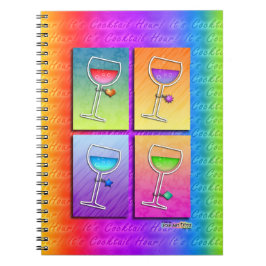 Pop Art WINE NOTEBOOK - JOURNAL - DIER Notitieboek