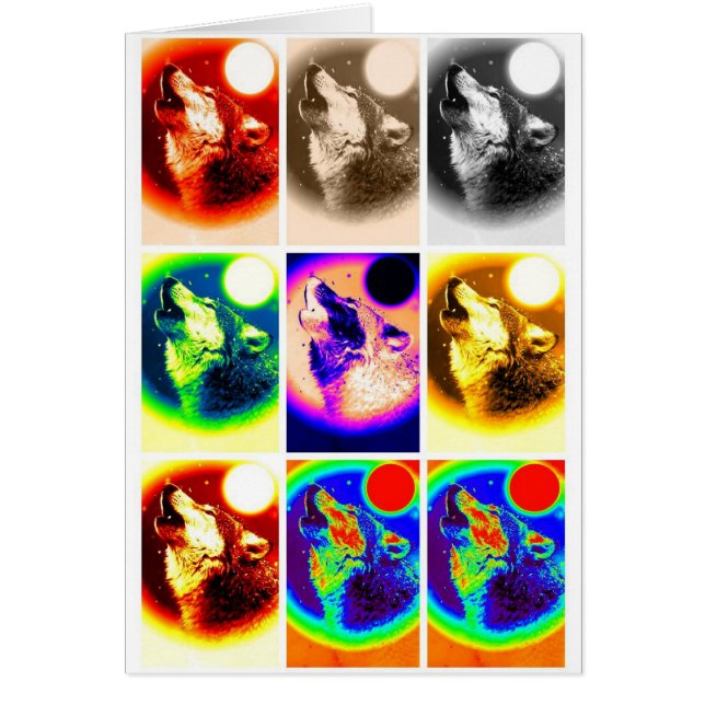 Pop Art Wolf (Voorkant)