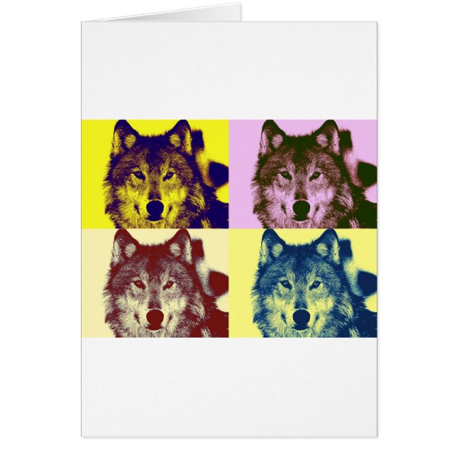 Pop Art Wolf (Voorkant)
