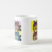 Pop Art Wolf Koffiemok (Center)