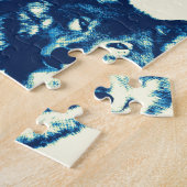 Pop Art Wolf Legpuzzel (Zijkant)