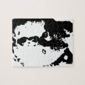 Pop Art Wolf Legpuzzel (Horizontaal)