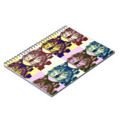 Pop Art Wolf Notitieboek (Linkerzijde)