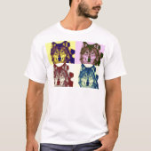 Pop Art Wolf T-shirt (Voorkant)