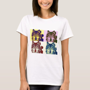 Pop Art Wolf T-shirt