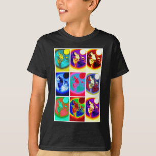 Pop Art Wolf T-shirt