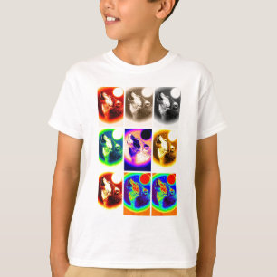 Pop Art Wolf T-shirt