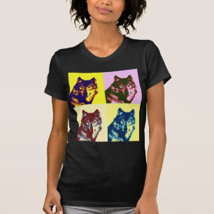 Pop Art Wolf T-shirt