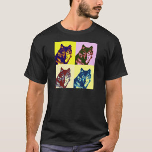 Pop Art Wolf T-shirt