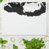 Pop Art Wolf Theedoek (Gevouwen)