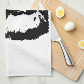 Pop Art Wolf Theedoek (Quarter Fold)