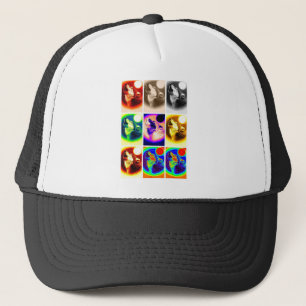 Pop Art Wolf Trucker Pet