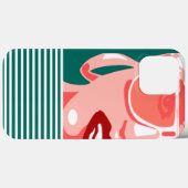 Pop Art Woman White Sunglazen Band Red Lips Case-Mate iPhone Case (Achterkant (horizontaal))