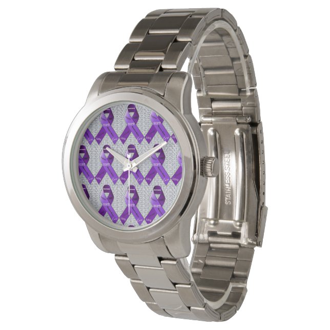 Pop Art Words of Hope Horloge (Gekanteld)
