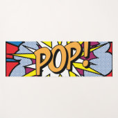 Pop Art Yoga Mat (Voorkant (horizontaal))