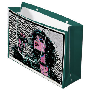Pop Art Zangeres Halftone Punk Rocker Muziek Liefh Groot Cadeauzakje